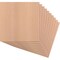 Ekena Millwork 7 3/4W x 7 3/4H x 3/8T Wood Hobby Boards, Alder, 10PK HBW08X08X375CAL - alternate 1